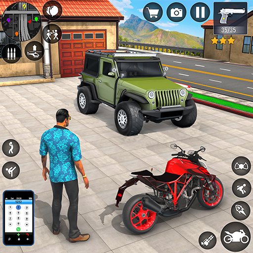 Indian Bike Gangster Simulator icon