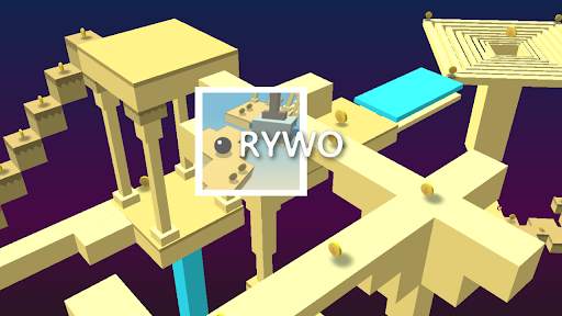 RYWO - free 3D roll ball game screenshot 1