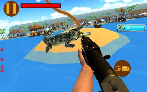 Crocodile Hunter 3d : Hungry Crocodile Attack Game screenshot 6