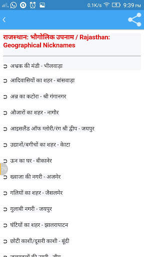 Rajasthan GK Hindi Me скриншот 3