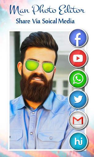 Man Photo Editor : Men makeover app, hair style screenshot 8