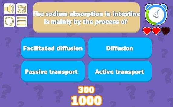 Human Biology Quiz screenshot 5