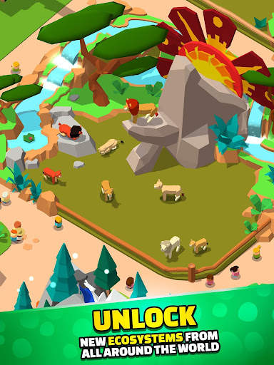 Idle Zoo Tycoon 3D - Animal Pa screenshot 5