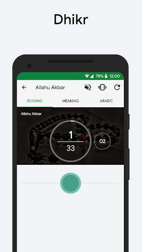 Muslim: Gebedstijden, Qibla screenshot 4