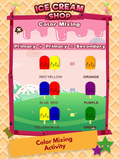 Pelajari Warna Toko Es Krim screenshot 3