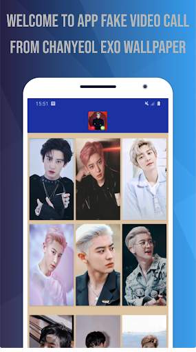 Chanyeol EXO VIdeo Call You !Fake Video Call App screenshot 4