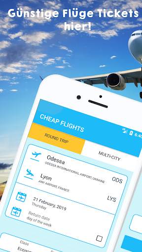 Günstige Flüge und Flugtickets screenshot 1