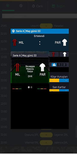 Bahis Canlı Skor & Mobil screenshot 4