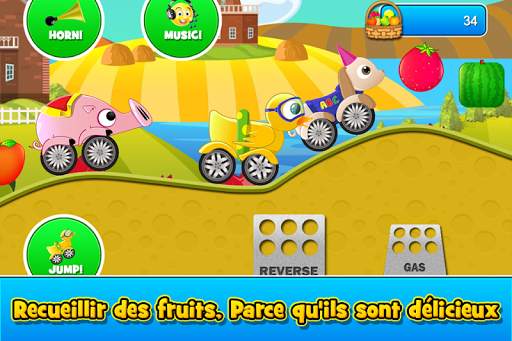 Animal Cars Kids Racing Game screenshot 5