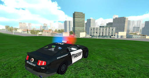 Flying Police Car Simulator screenshot 5