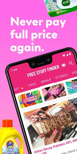 Free Stuff Finder: Save Money with Deals & Coupons screenshot 1