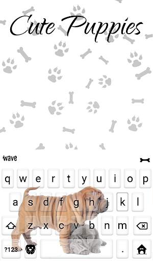 Cute Puppies Wallpaper Theme screenshot 2