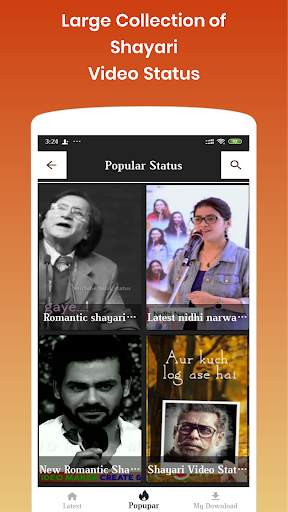 Video Shayari 2020 - Hindi Shayari Video Status screenshot 3