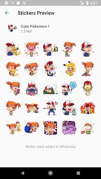 Pokemon Sticker screenshot 2