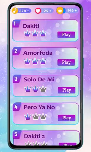 Bad Bunny Dakiti Piano Tiles screenshot 2