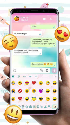 Keyboard Theme for Chatting screenshot 3