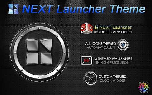 Next Launcher 3D Theme Bespoke screenshot 10