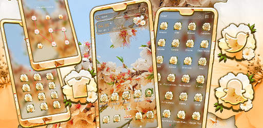 Spring Blossoms Launcher Theme screenshot 8