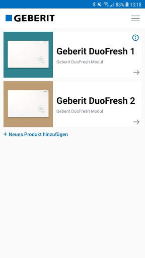 Geberit Home screenshot 3