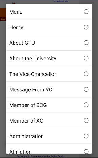 My GTU App screenshot 3
