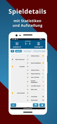 Football DE - Bundesliga 2 screenshot 2