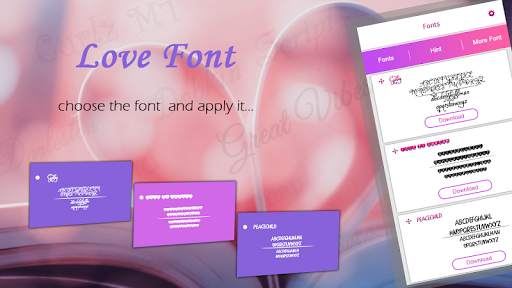 Love Free Font Style screenshot 2