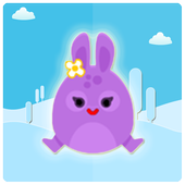 Bunny Hop Cute Retro Free Game icon