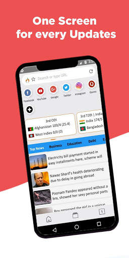 NinjaFox Browser screenshot 1