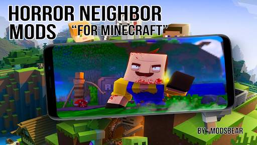 Scarry Neighbor mod - Hello Neighbor Maps For MCPE screenshot 3