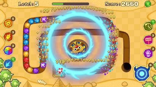 Jungle Marble Blast screenshot 2