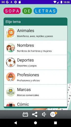 Sopa de letras screenshot 3
