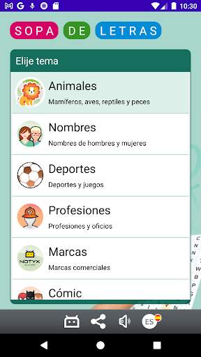 Sopa de letras screenshot 3
