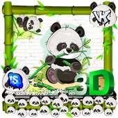 3D Panda Graffiti Gravity Themes🐼 logo