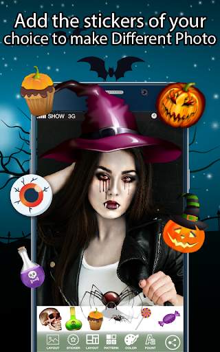 Vampire Photo Camera - Halloween Photo Editor screenshot 3
