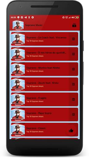 Soprano chansons - Sans Internet screenshot 4