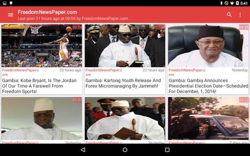 Gambia : Latest News screenshot 8