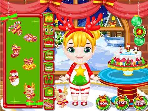 Baby cake christmas games screenshot 7