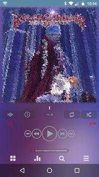 Poweramp V3 skin Yaps screenshot 8