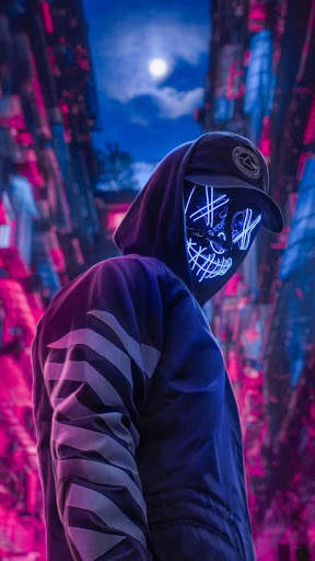 Led Purge Mask Wallpaper HD screenshot 5
