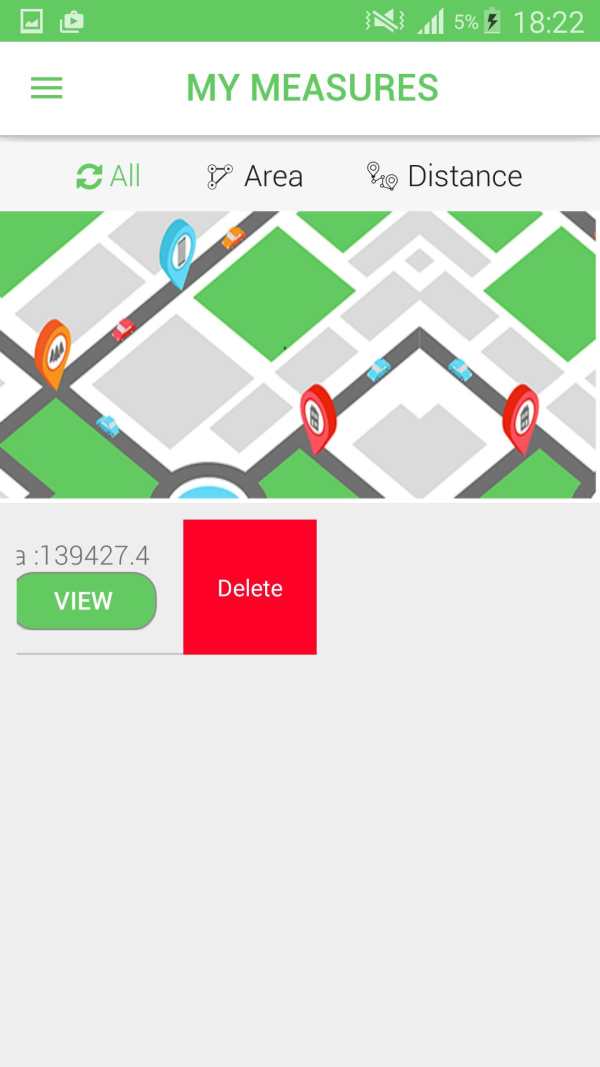 Gps Area Calculator Lite screenshot 5