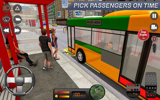 Coach Bus Simulation Game: Bus Driving simulator screenshot 2