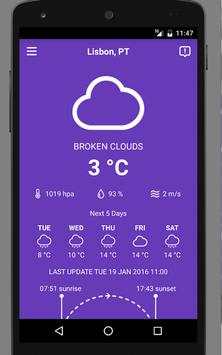 Weather Portugal Free скриншот 2