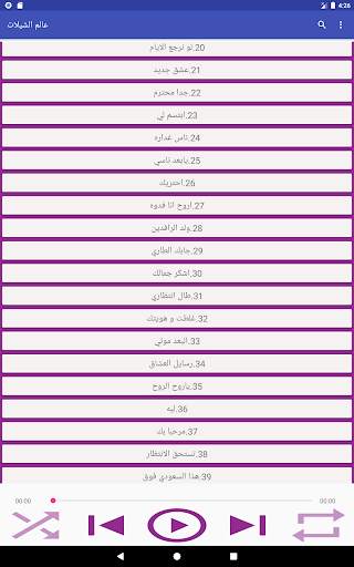 شيلات بدون نت (عالم الشيلات) screenshot 3