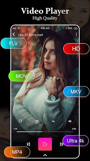 SAX VIDEO PLAYER - ALL FORMAT VIDEO PLAYER-PLAY it screenshot 2