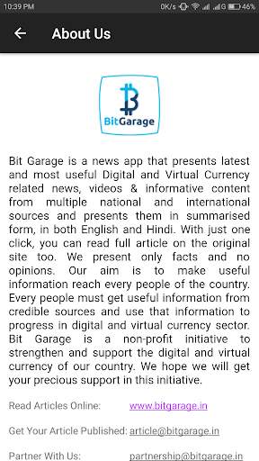 Bitcoin, Ripple & Cryptocurrency News - BitGarage screenshot 3