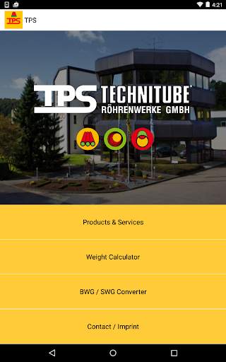 TPS APP screenshot 1
