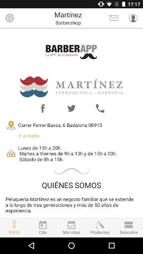 Martínez Barber Shop screenshot 1
