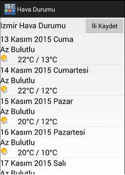 Weather in Turkey screenshot 3