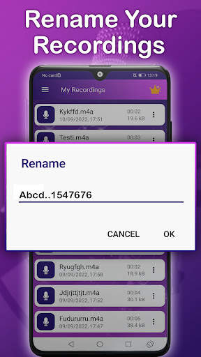 Voice Recorder and Editor screenshot 2