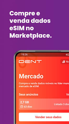 DENT Dados eSIM Internacionais screenshot 6